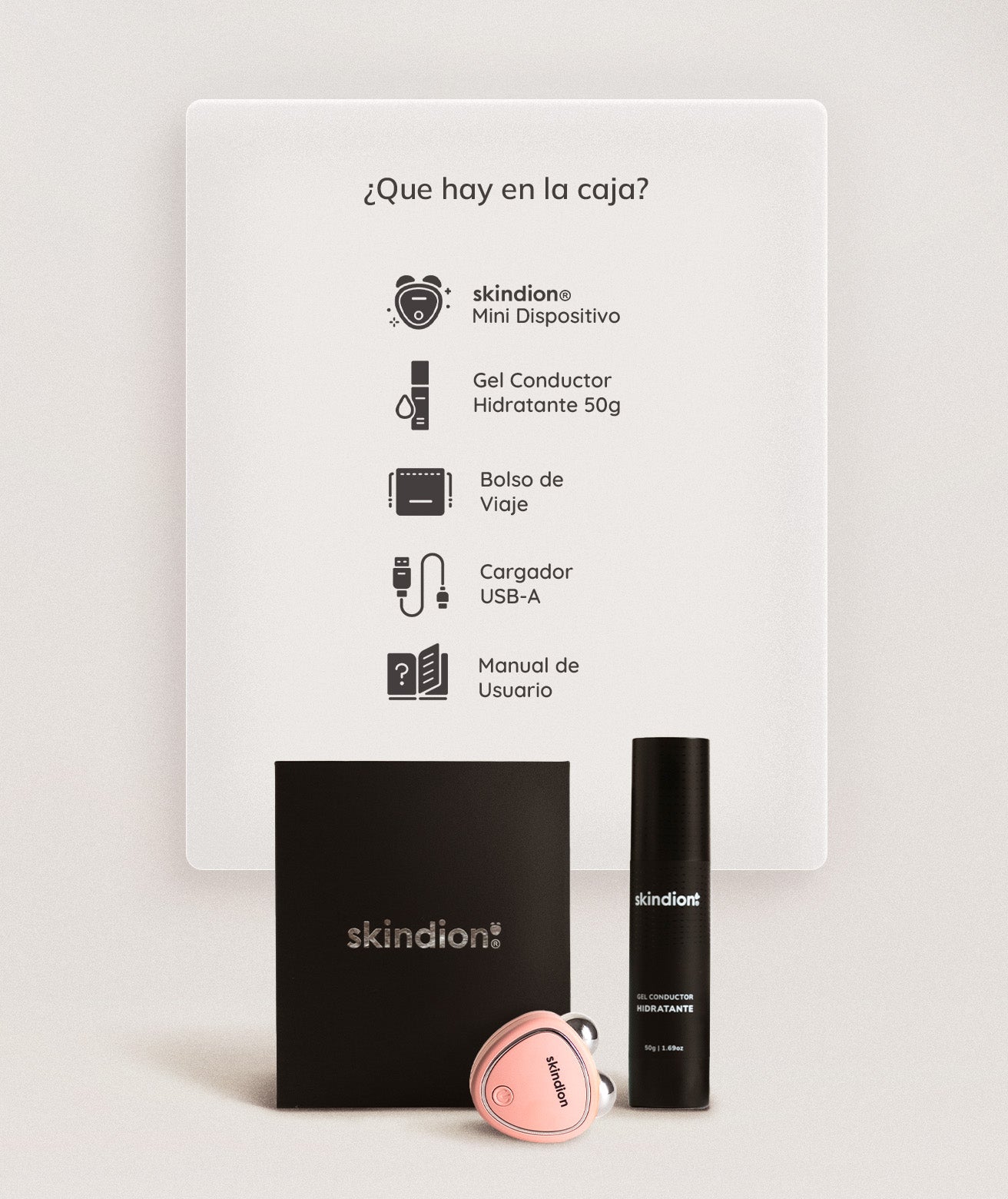 Skindion® - Dispositivo de Rejuvenecimiento Facial